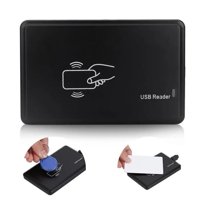 125 кГц RFID ID EM кард-ридер писатель копир с 5 EM4305 ключевые бирки+ 1 T5577 карта для контроля доступа Домашняя безопасность