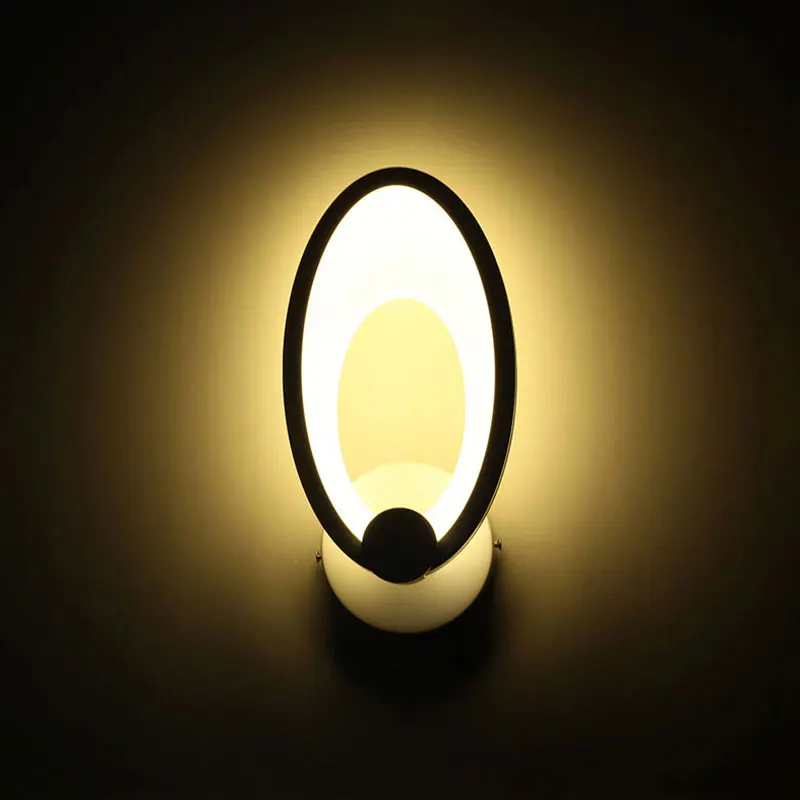 Современная светодиодная настенная лампа для ванной комнаты спальни 11 Вт бра