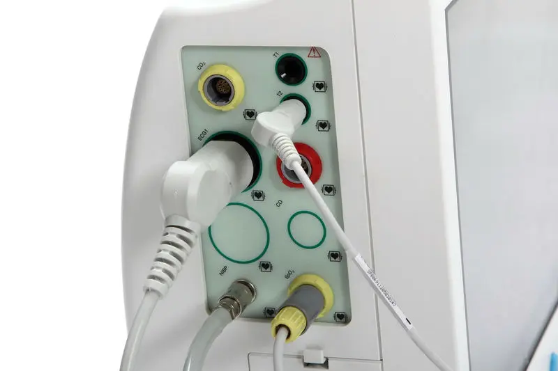 CE& FDA 12," ICU/CCU мультипараметрические жизненные знаки монитор пациента CONTEC CMS8000