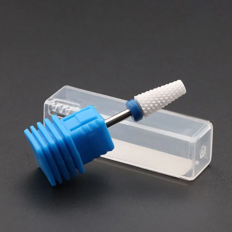 B-blue Kesinails керамические сверла для ногтей маникюрная машинка аксессуары роторный Электрический пилочки для ногтей маникюрный резак инструменты для дизайна ногтей - Цвет: B-blue