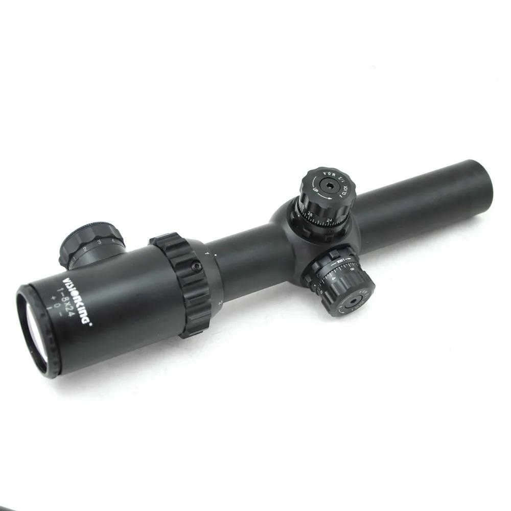 Прицел Visionking 1-8x24 для прицела оптический прицел с боковым фокусом коллиматор