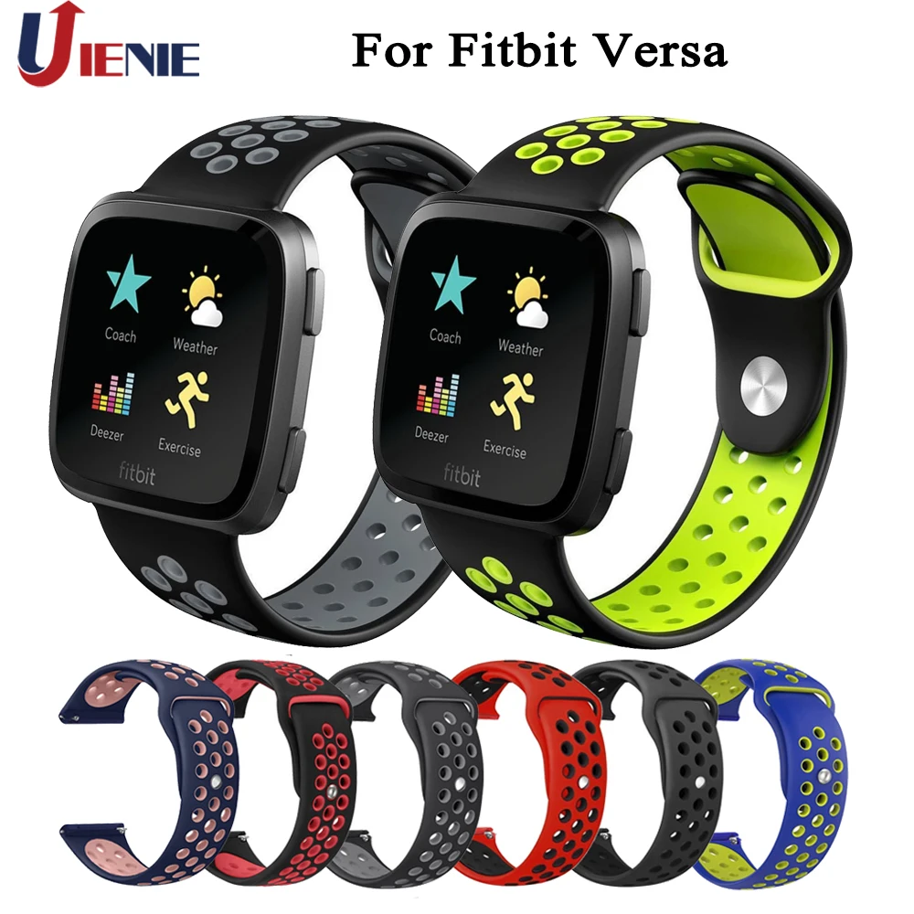 Ремешок для часов Fitbit умные часы Versa Band Цветной силиконовый спортивный ремешок