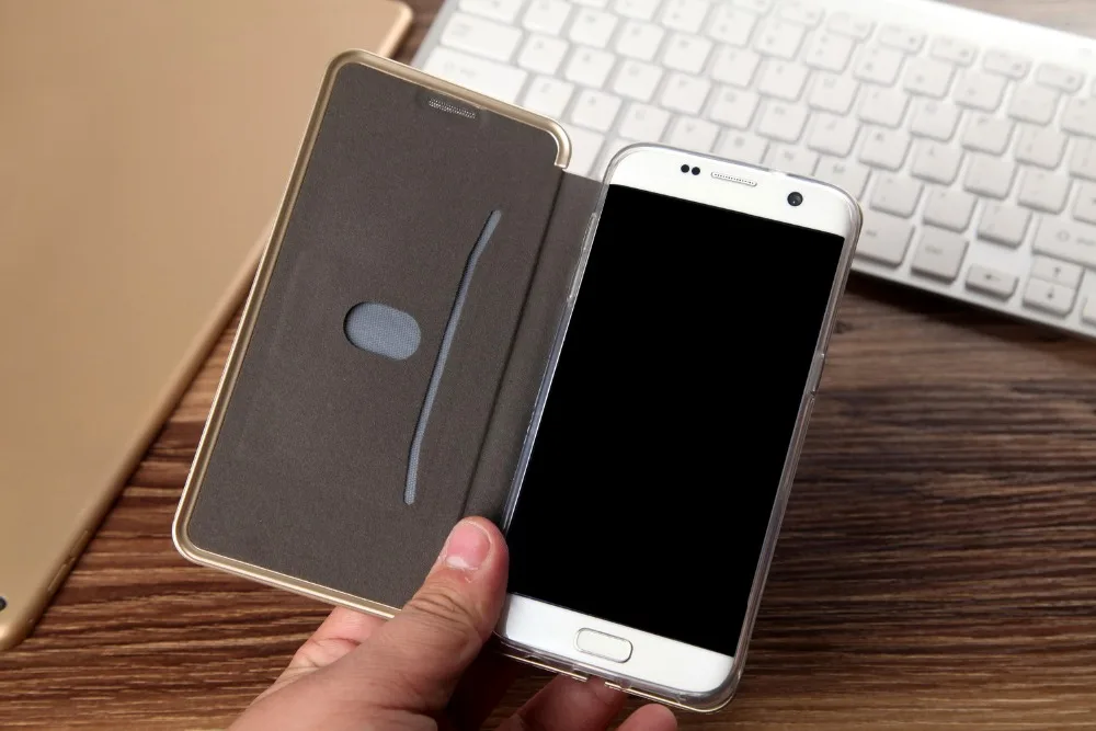 Роскошный кожаный флип-чехол на магните для samsung Galaxy S7 edge S8 S9 S10 Plus слот для карт кошелек чехол для samsung S9 Plus