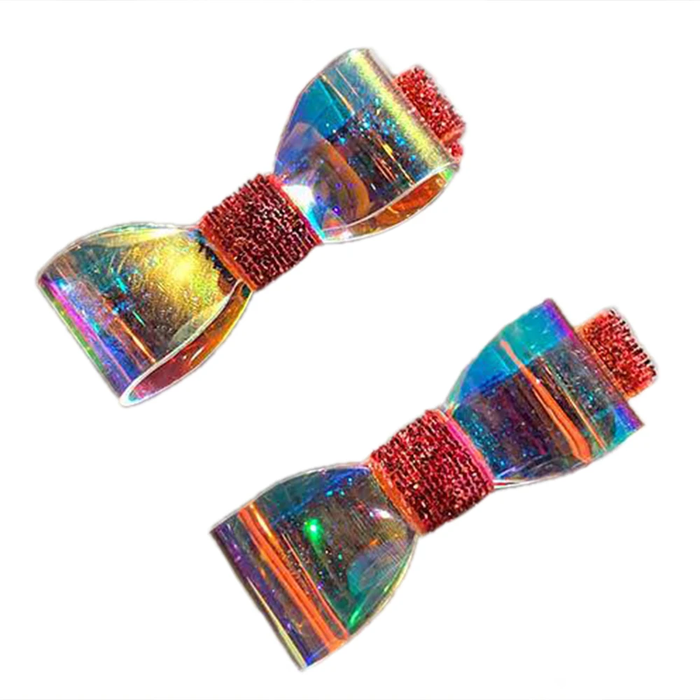 Корейский комплект из 2 предметов для девочек заколка волос с фантомным бантом