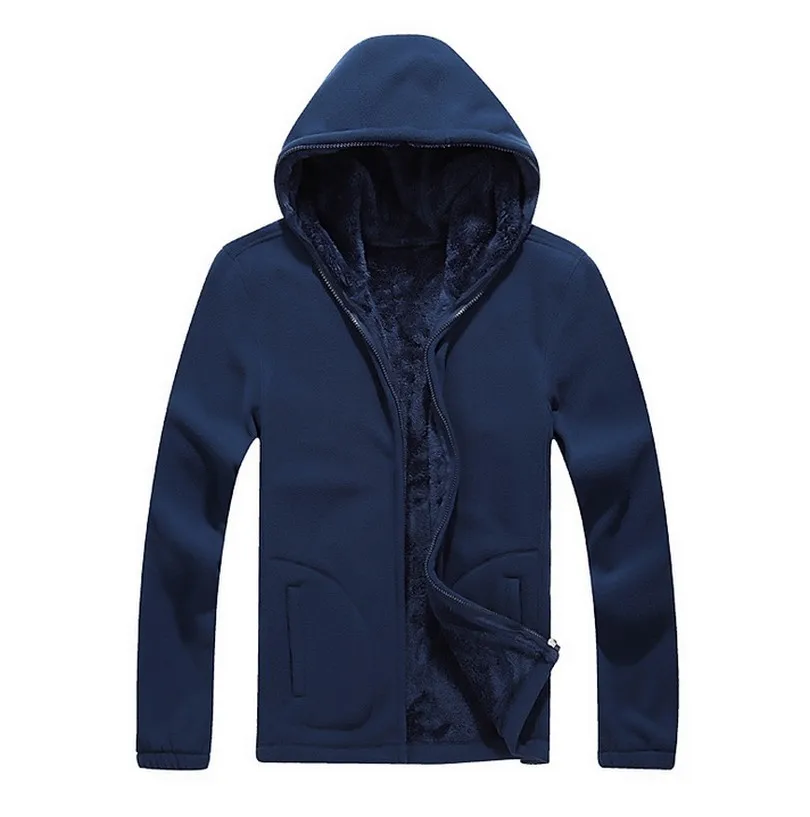 Мужская теплая куртка с капюшоном зимняя ветровка Спортивная одежда на молнии