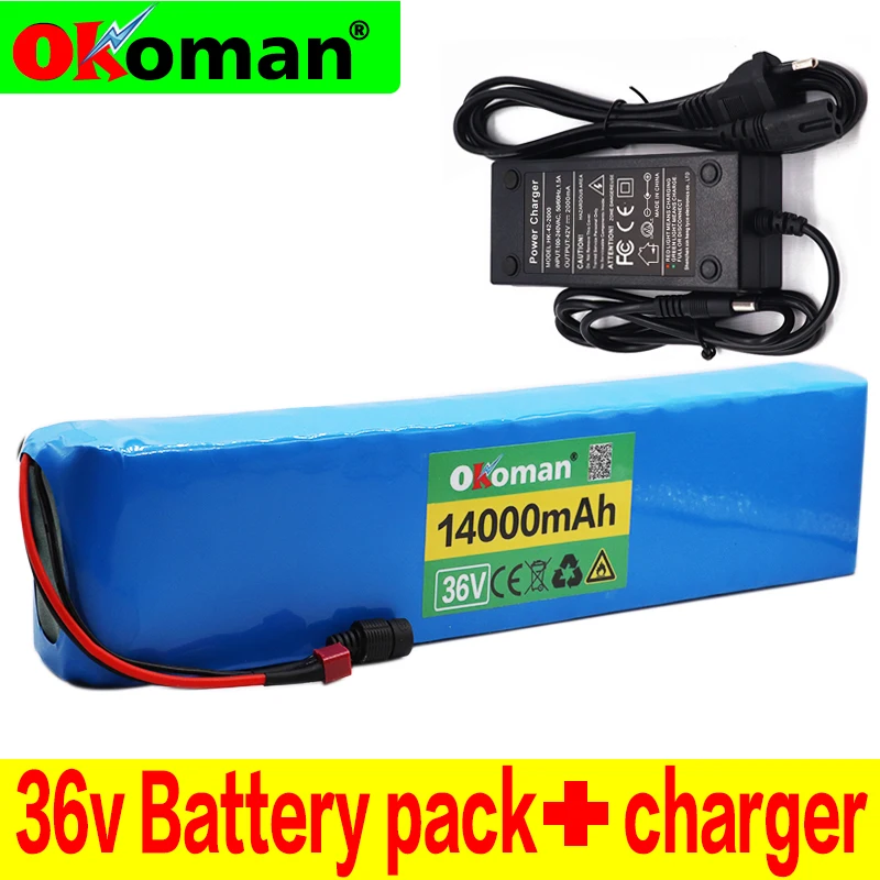 10S4P 36V 14Ah 18650 литий ионный аккумулятор 42v с 20A BMS для ebike Электрический автомобильный