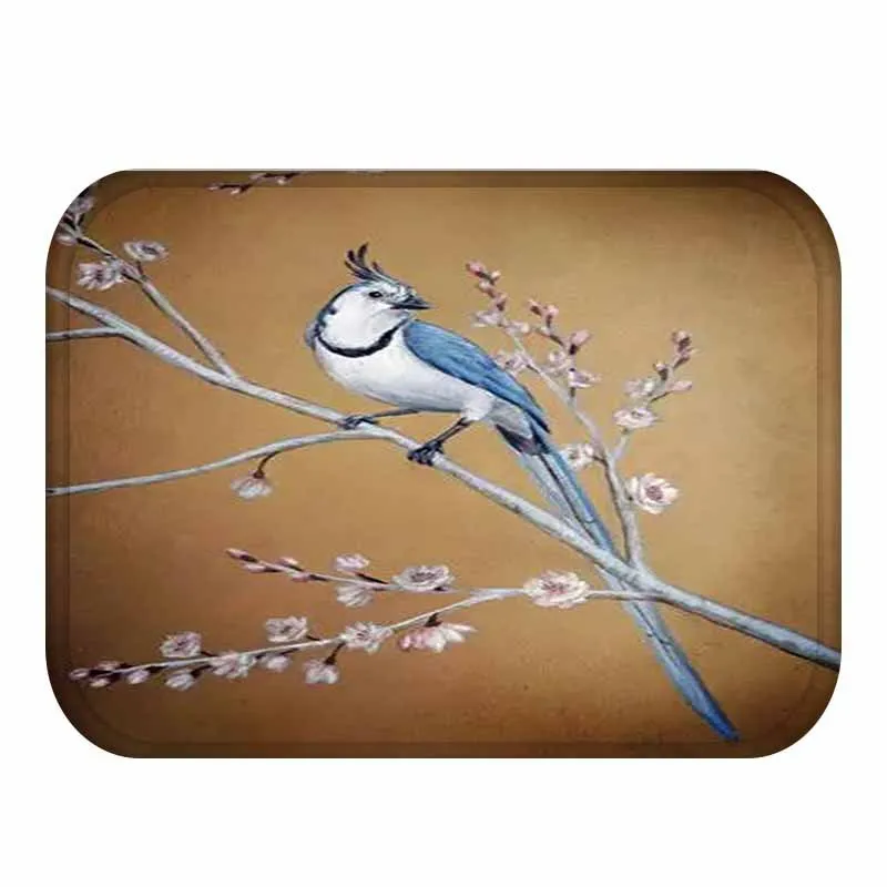 Новый ковер для растений водопоглощающие дверные коврики Тропическое дерево