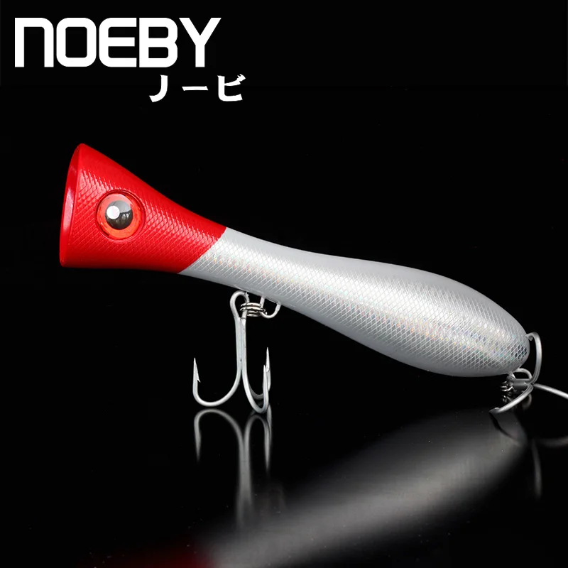 NOEBY 1 шт. рыболовная приманка 205 мм/130 г верхний водный большой Поппер твердая