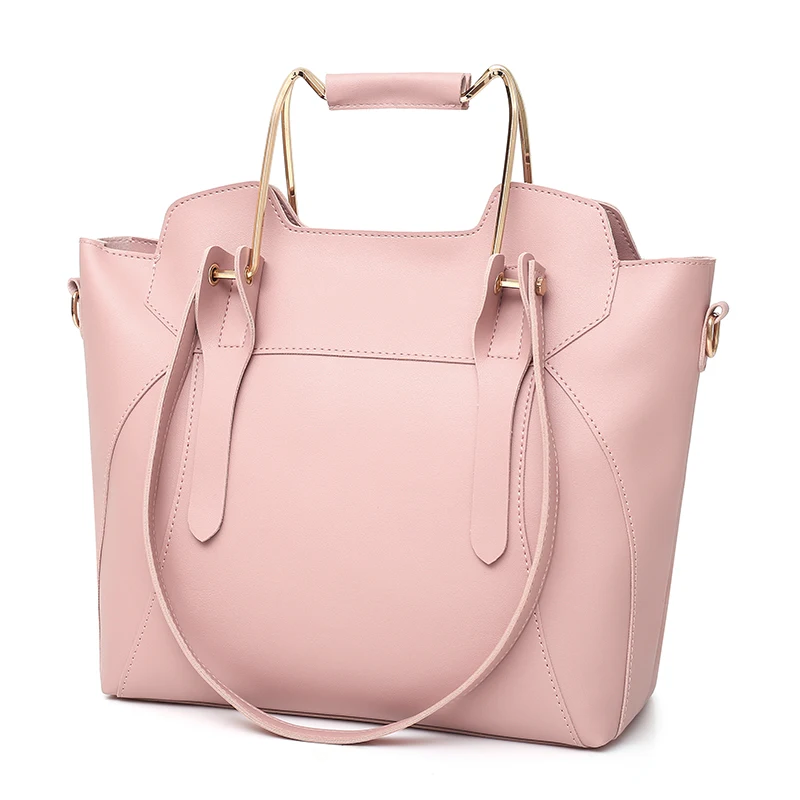 Женская кожаная сумка 3 комплекта черная композитная | Багаж и сумки