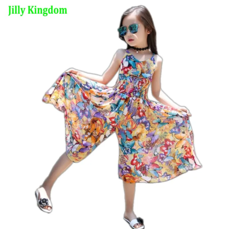 

Kids Dresses For Girls Fashion Girls Dresses Summer 2017 Floral Bohemian Girl Dress Princess Novelty Kids Clothes Girls Clothes