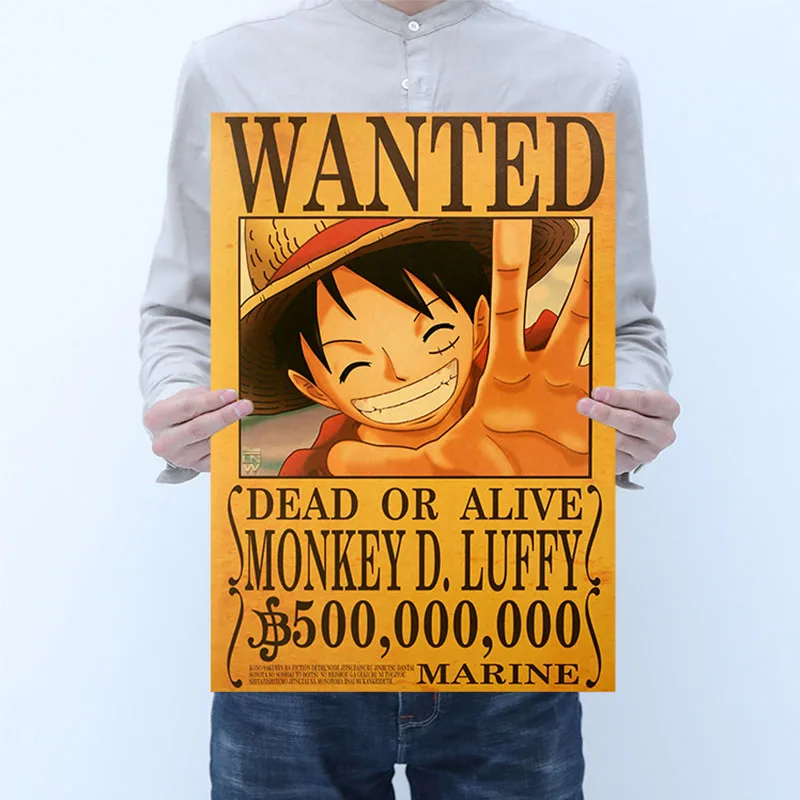 one piece Read Wanted фигурка аниме Луффи Зоро франки Чоппер плакат ремесло Домашний Декор плакаты дети мальчик подарок игрушки