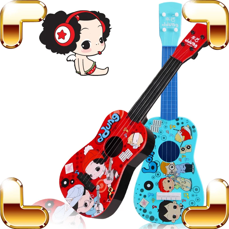 

Children's Day Gift Mini Baby Guitar Toy Musical Instrument Learning Education Music Game Kids Favour Present Playing Tool