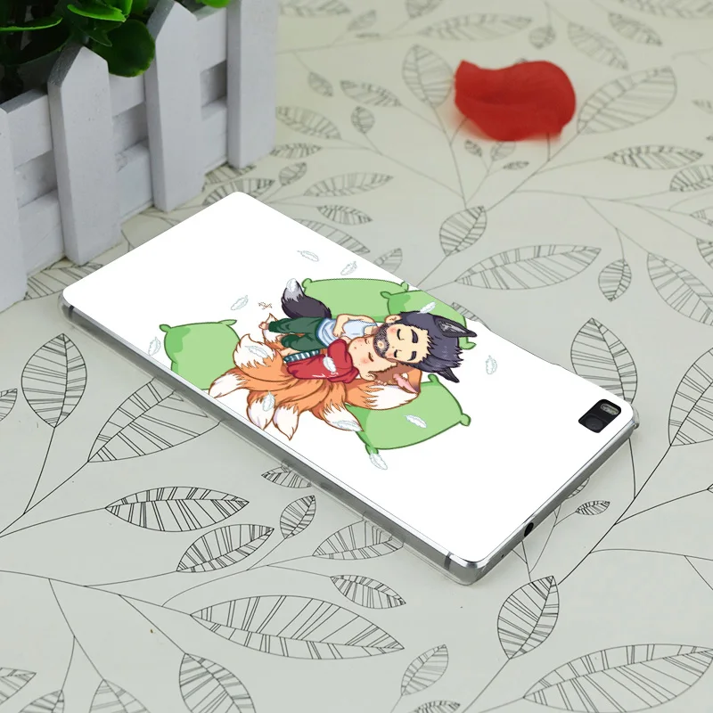 C2958 Bonus Sleepy Sterek Spin Transparent Hard Thin Case Skin Cover For Huawei P 6 7 8 9 Lite Plus Honor 4C 4X G7 |
