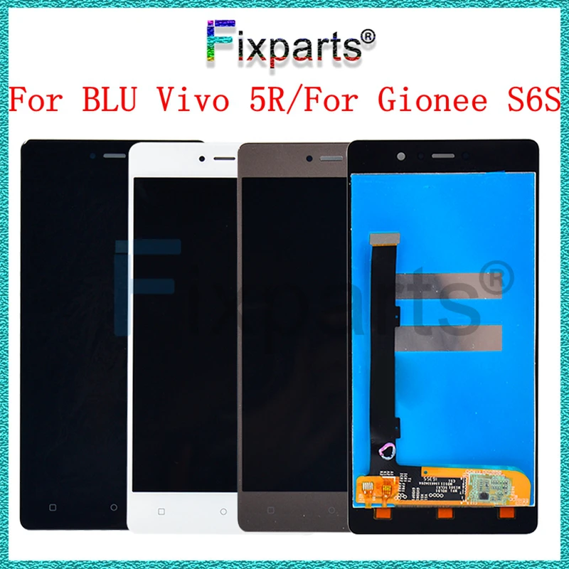 100% протестированный 5 0 &quotдля BLU Vivo 5R ЖК дисплей с кодирующий преобразователь