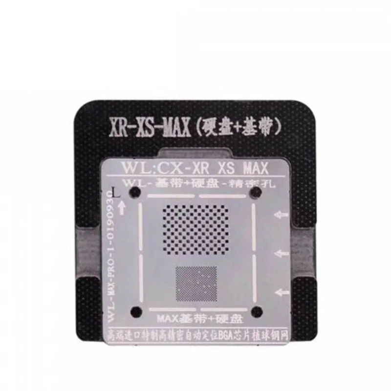 XR Stencil post mold WL NAND Baseband IC BGA трафарет позиционирования формы для iPhone 6 7 8 X XS XR XSMAX - Цвет: XR Stencil post mold