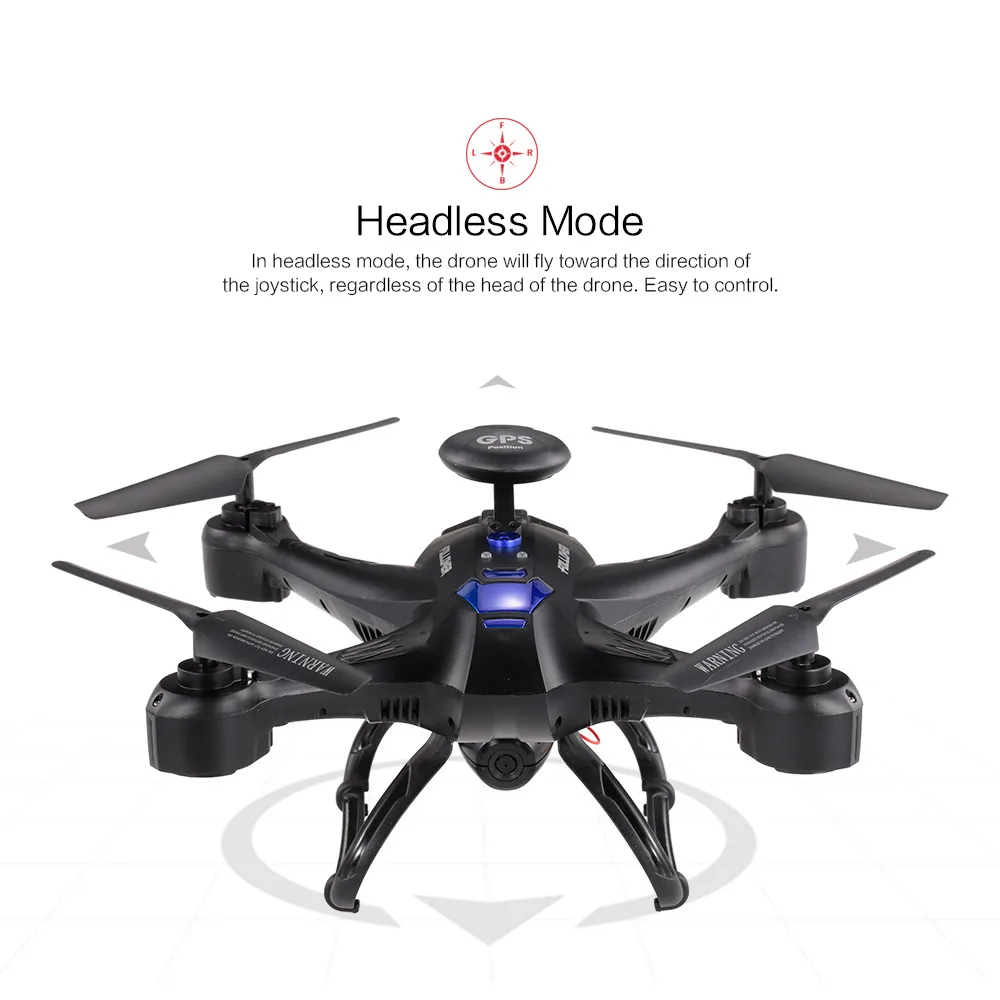 5 8G FPV Квадрокоптер X191 2 4G 4CH 2.0MP HD камера дроны GPS RTH высота удержания