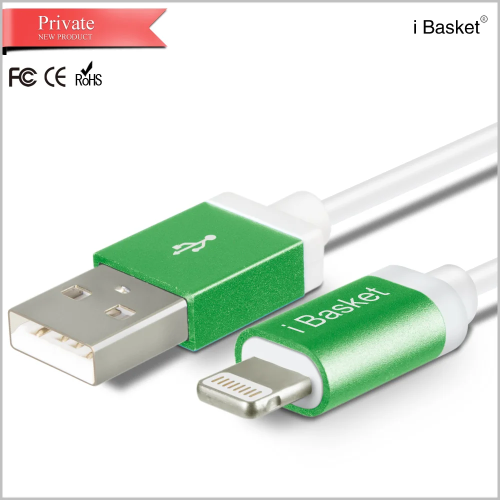 Я Корзины Usb-кабель Быстрая Зарядка использоваться для ios телефоны 1 М 1.5A тип