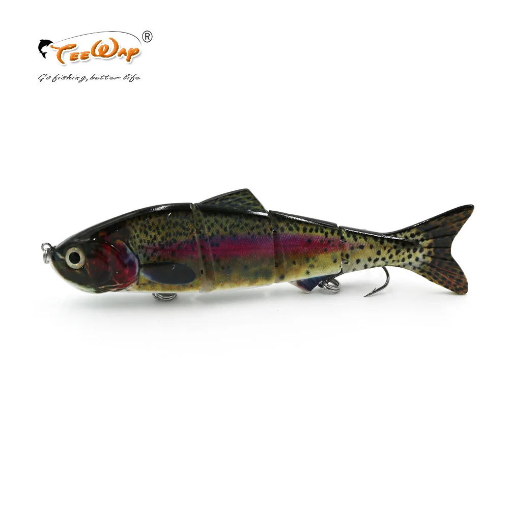 Рыболовная приманка 4 Сегмент Swimbait Crankbait тяжелая медленная 35 г 15 см рыболовные