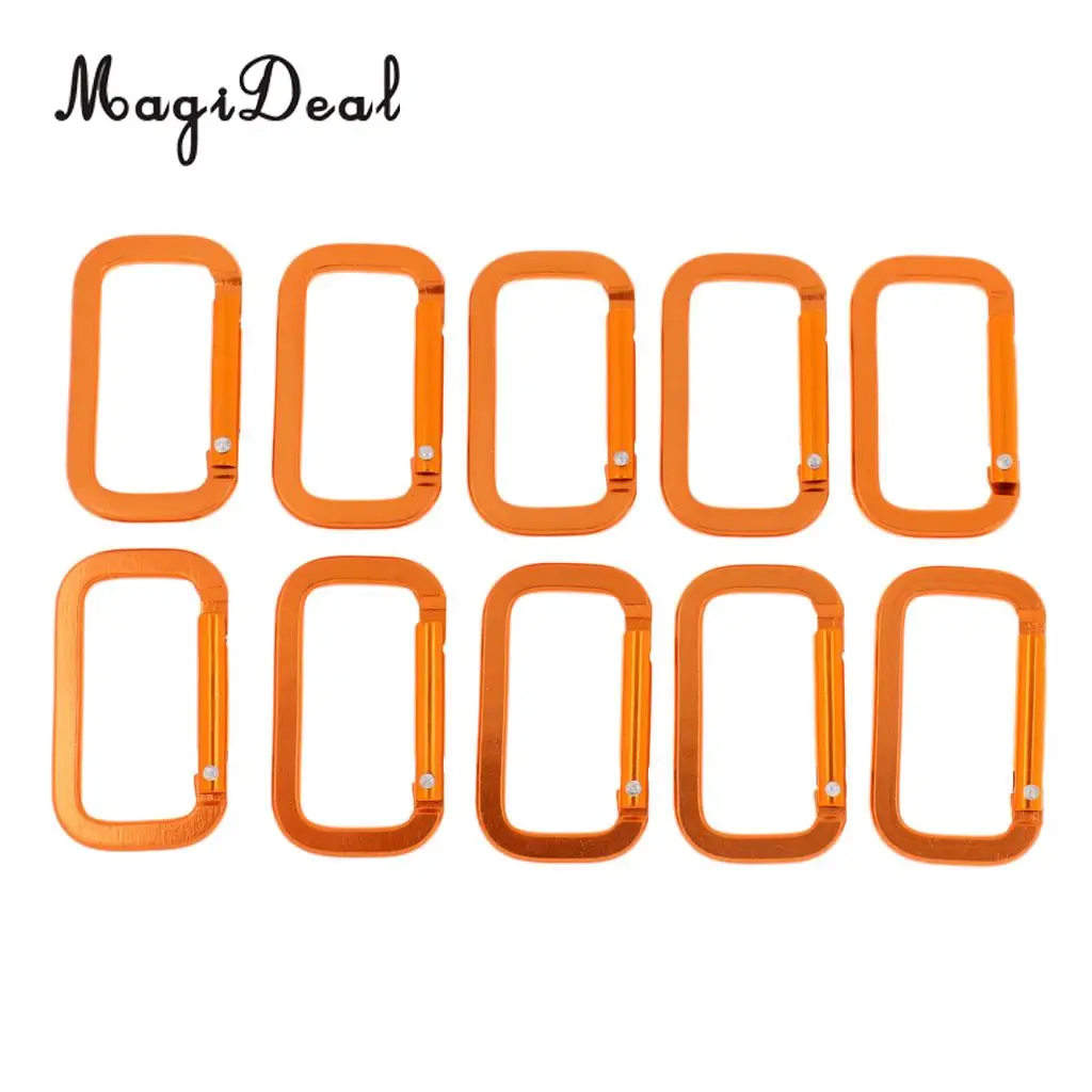 Прямоугольная пружинная защелка magiидеально 10 карабин для кемпинга походов