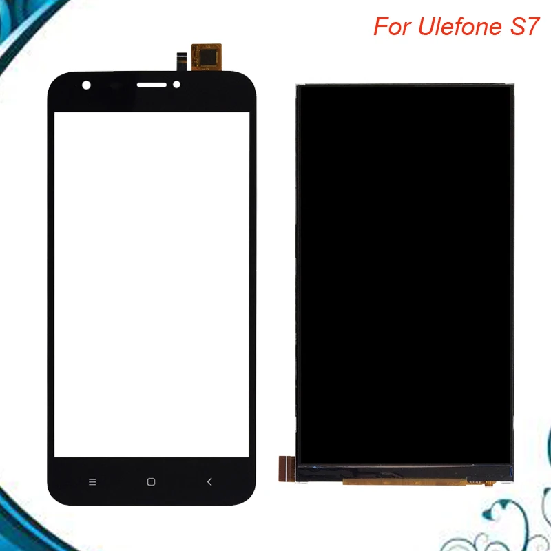 ЖК дисплей и тачскрин для Ulefone S7 100% протестированный дигитайзер сменная
