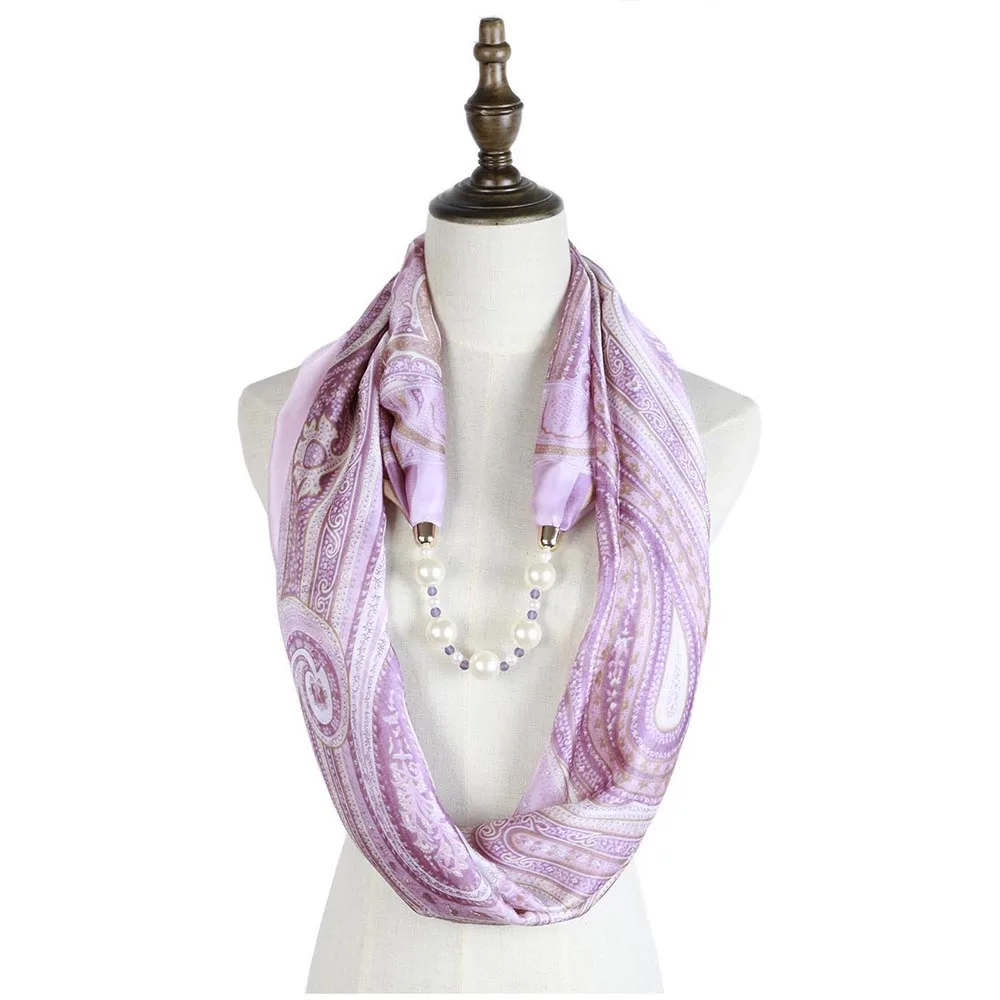 Шелковый шарф mujer кулон ожерелье шарфы ювелирные изделия эшарп хиджаб feminino