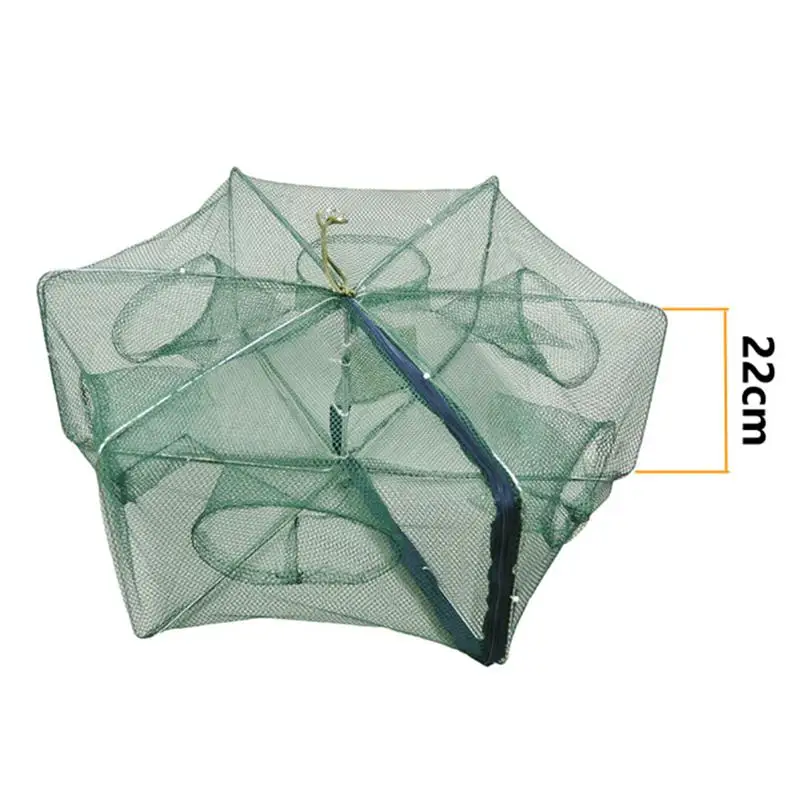 Складная приманка сеточная ловушка рыболовная посадочная сеть клетка для