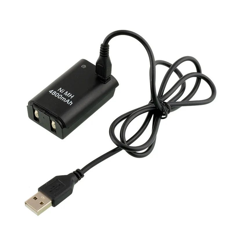 2PCS 4800mAh Batteries for Microsoft Xbox 360 Xbox360 Wireless Game Controller Gamepad Ni MH Replacement Backup Battery Pack | Электроника