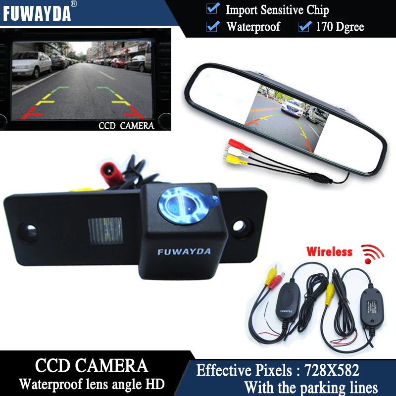 Камера заднего вида FUWAYDA для Toyota 4runner/Land Cruiser Prado 2010 + 4 3 дюйма|rear view camera|rear car cameracamera