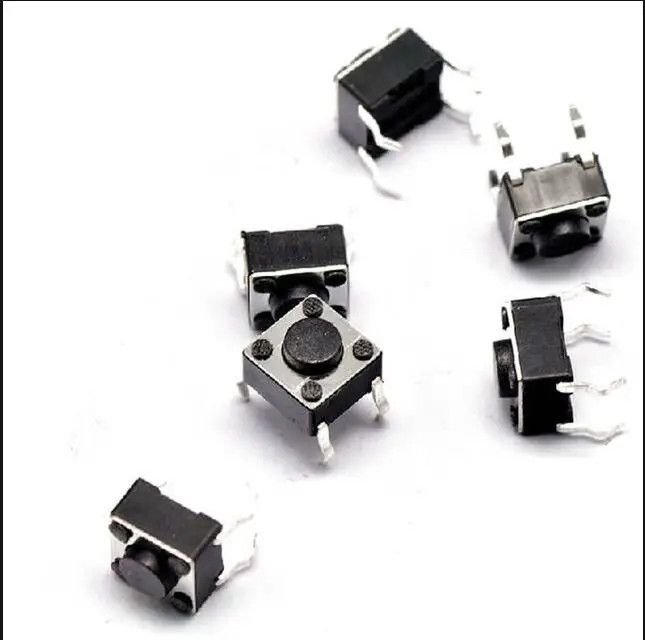 H156 30pcs 6*6*4.3mm for Tact Switch Push Button Tactile Pushbutton LCD Screen Monitor | Электронные компоненты и