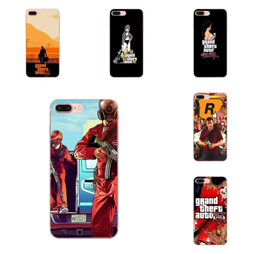 Gta 5 Grand Theft Auto ТПУ Куинн чехол для телефона Galaxy J1 J2 J3 J330 J4 J5 J6 J7 J730 J8 2015 2016 2017 2018 mini