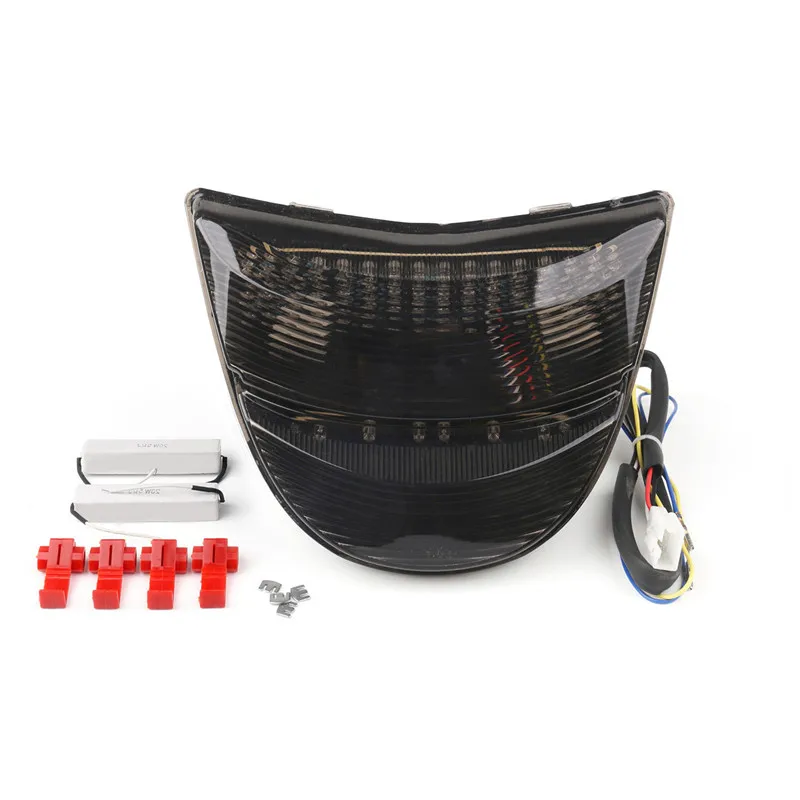 

Motorcycle Integrated LED Brake Tail Light Turn Signals Smoke For 2002-2003 Honda CBR 954