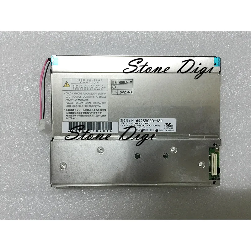 Оригинальный ЖК-дисплей класса A + NL6448BC20-18D 65BLM10 6 5 дюйма панель экрана для