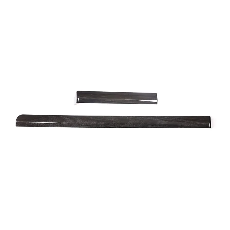 Черное дерево зерна для Toyota Land Cruiser Prado FJ150 150 2010-2018 ABS интерьер пассажира полоска