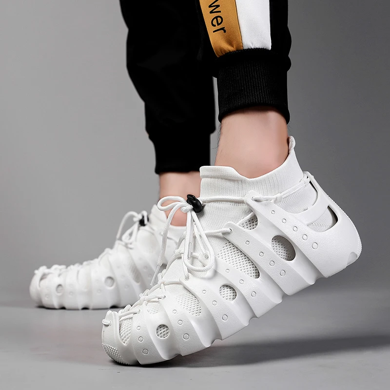 Классическая садовая обувь без застежки мужские и женские быстросохнущие летние