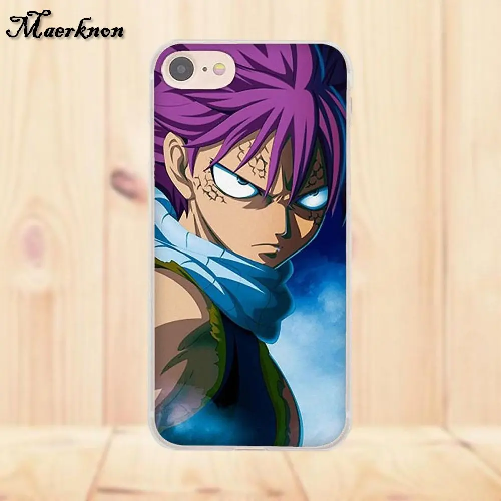 Мягкий ТПУ чехол Maerknon для Huawei G7 G8 Honor 5A 5C 5X 6 6X 7 8 V8 Mate 9 P7 P8 P9 P10 Lite Plus Fairy Tail Fire с