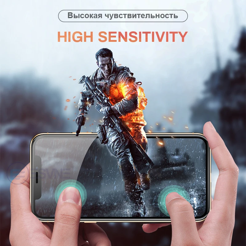 ESVNE полное покрытие 30D закаленное защитное стекло для айфон 6 6s 7 8 Plus на iphone X XS MAX XR