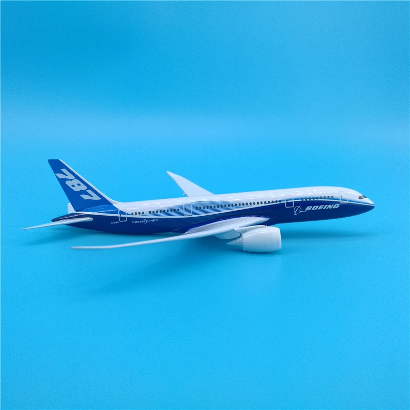 20 см Прототип авиалиний Boeing 787-800 модель самолета из сплава прототип B787 самолет