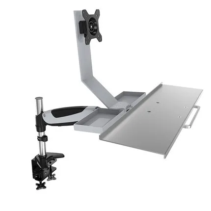 Алюминиевая газовая пружина WS07 стойка для рабочего стола Настольная Зажимная