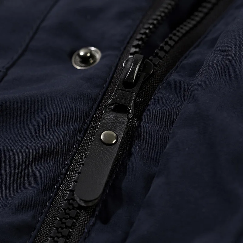 Зимняя куртка Для мужчин плoтный тёплый с несколькими карманами людей среднего