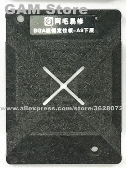 

A9 CPU Magnetic BGA Plant Tin Location For iPhone 6S 6SP Plus Fix Position Steel Mesh Reballing Base