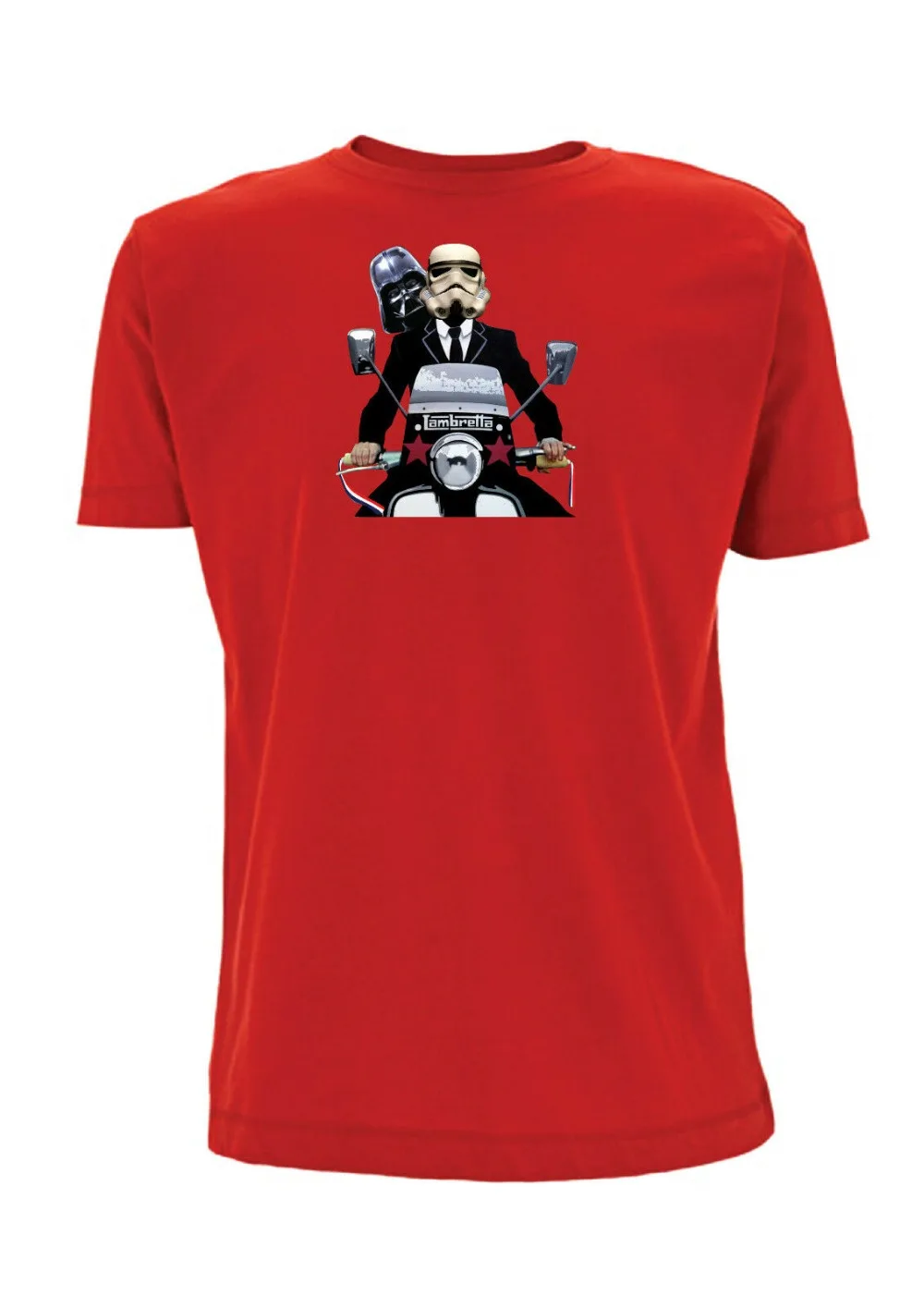 Мужская модная уличная одежда Darth Vader Quadrophenia Scooter футболка с забавным принтом