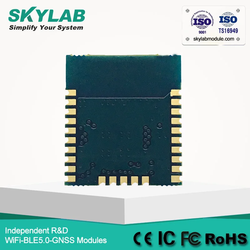 SKYLAB SKB369 скандинавский nRF52832 Bluetooth 5 0 Модуль поддержка сетки и NFC Spi/Uart/I2C/I2S ANT низкая