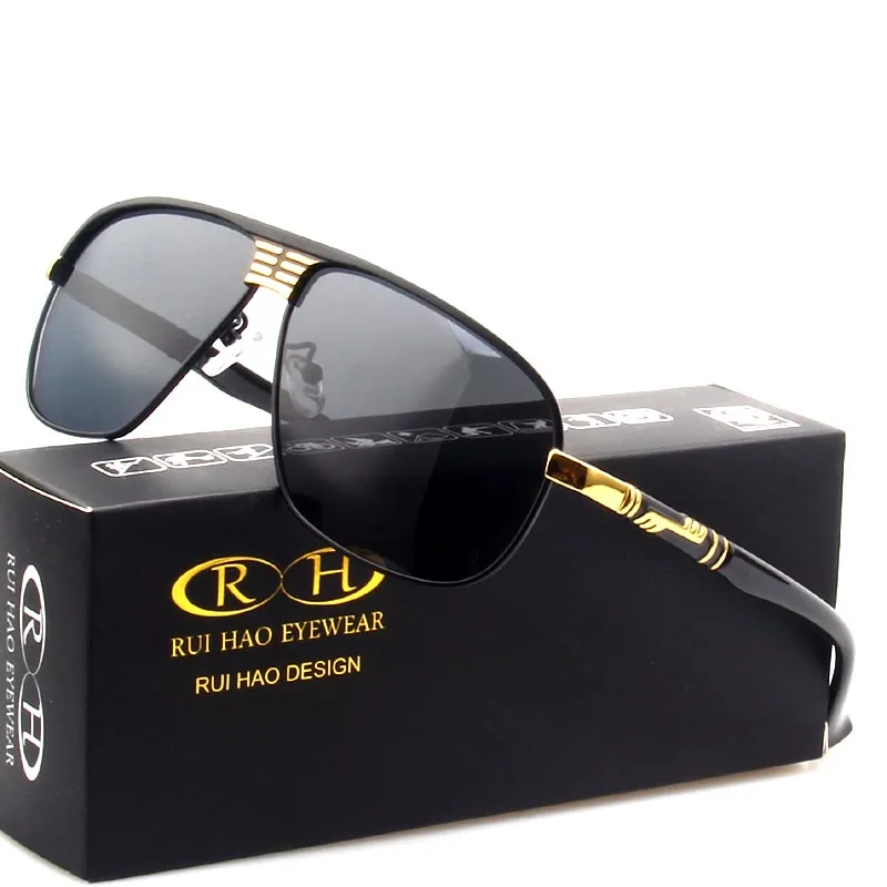 

Polarized Sunglasses Men Rui Hao Eyewear Women Sun Glasses Polarized Drive Glasses Leisure Fashion Sun Glasses oculos de sol