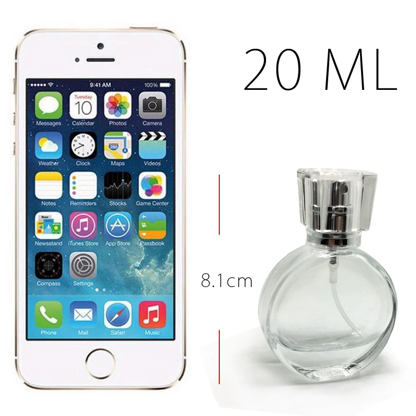 Brainbow 1 шт. 20 мл стеклянный пустой распылитель духов для бутылок Заправляемый