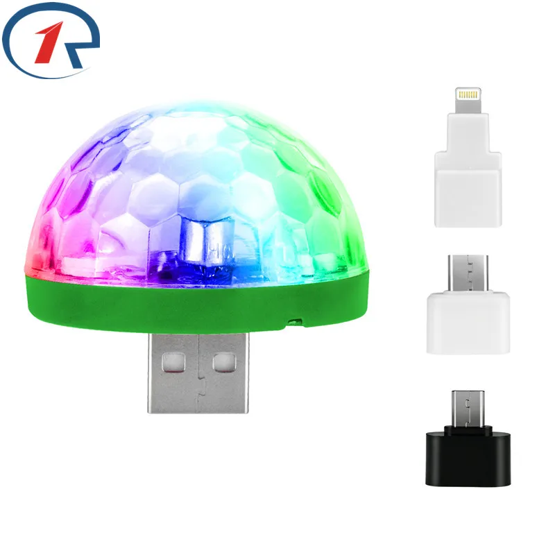 Мини-микрофон ZjRight со светодиодной подсветильник USB | Лампы и освещение