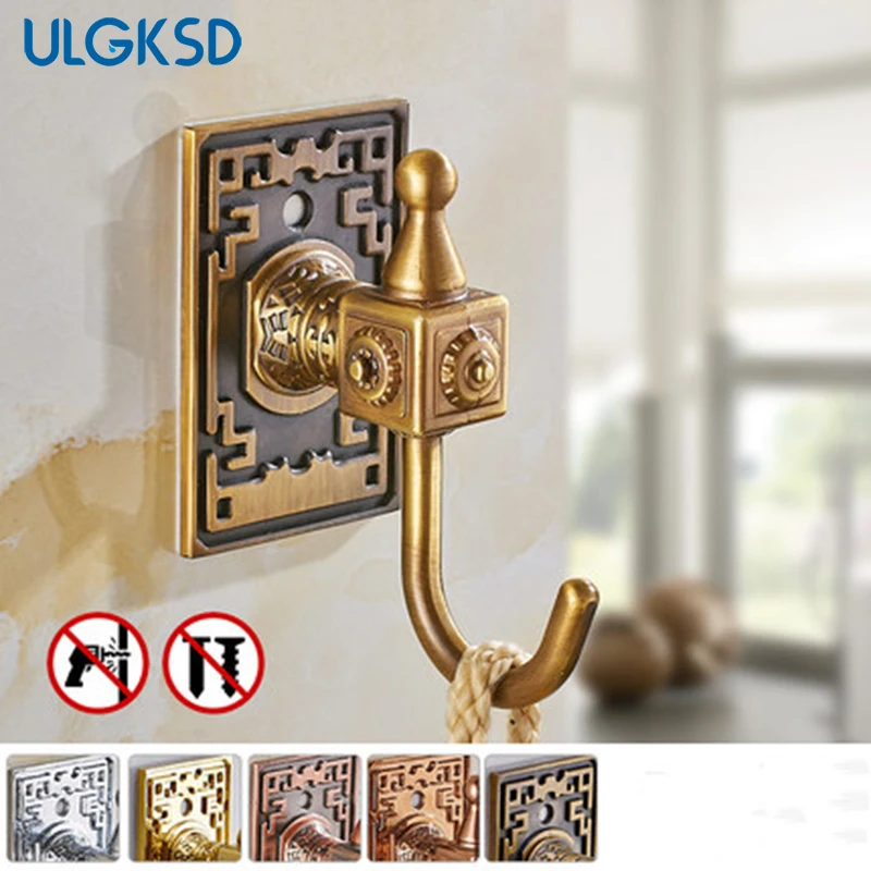 Ulgksd аксессуары для ванной комнаты крючки пальто настенный крючок вешалки душа