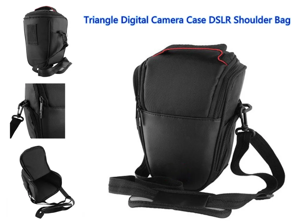 Треугольная наплечная сумка для камеры DSLR Panasonic S5 S1R S1H S1 G9 G8 GH5 GH4 Nikon Z5 Z6 Z7 D3500 D3400 D5600
