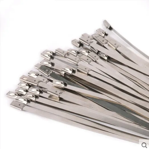 Универсальные ремни на молнии 20 см из нержавеющей стали для выхлопной головки