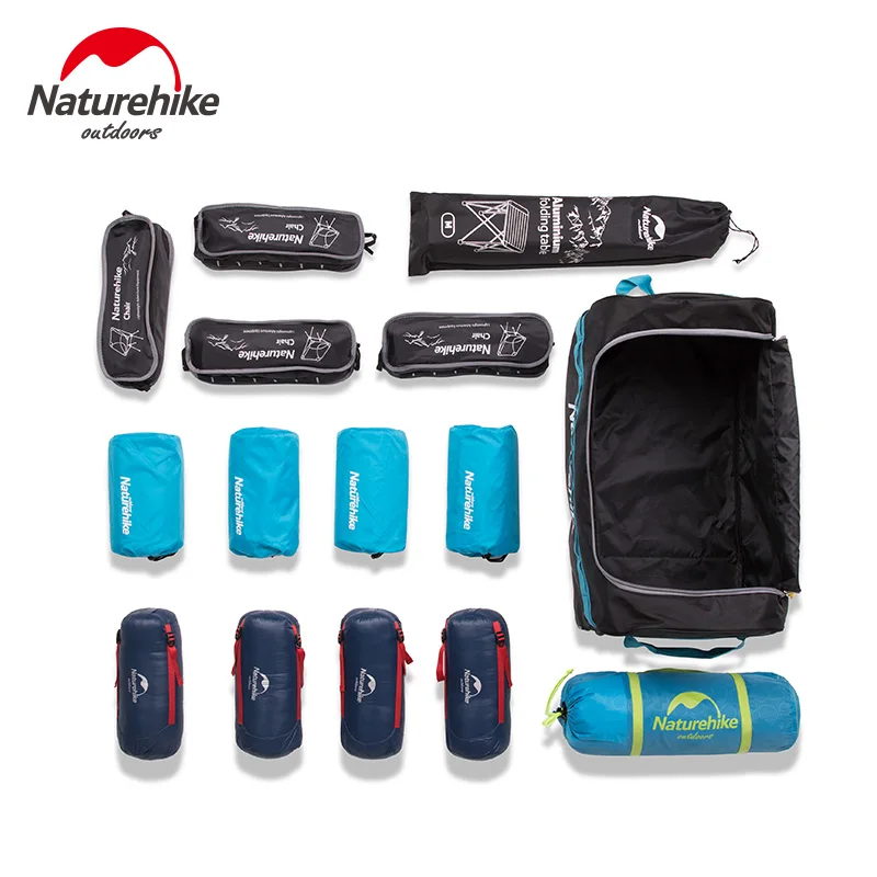 Дорожный чемодан для багажа Naturehike 85L 110L Уличное оборудование кемпинга