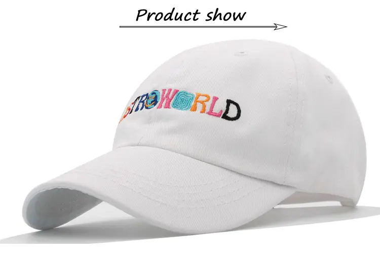 Новые Бейсболки ASTROWORLD с вышивкой в стиле хип-хоп, бейсболки, головные уборы для мужчин и женщин, регулируемые кепки, унисекс, Astroworld